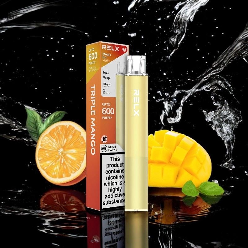 RELX MagicGo GA600 Pineapple Passion &ndash; En balansert og p&aring;litelig vapeopplevelse for tidligere r&oslash;ykere